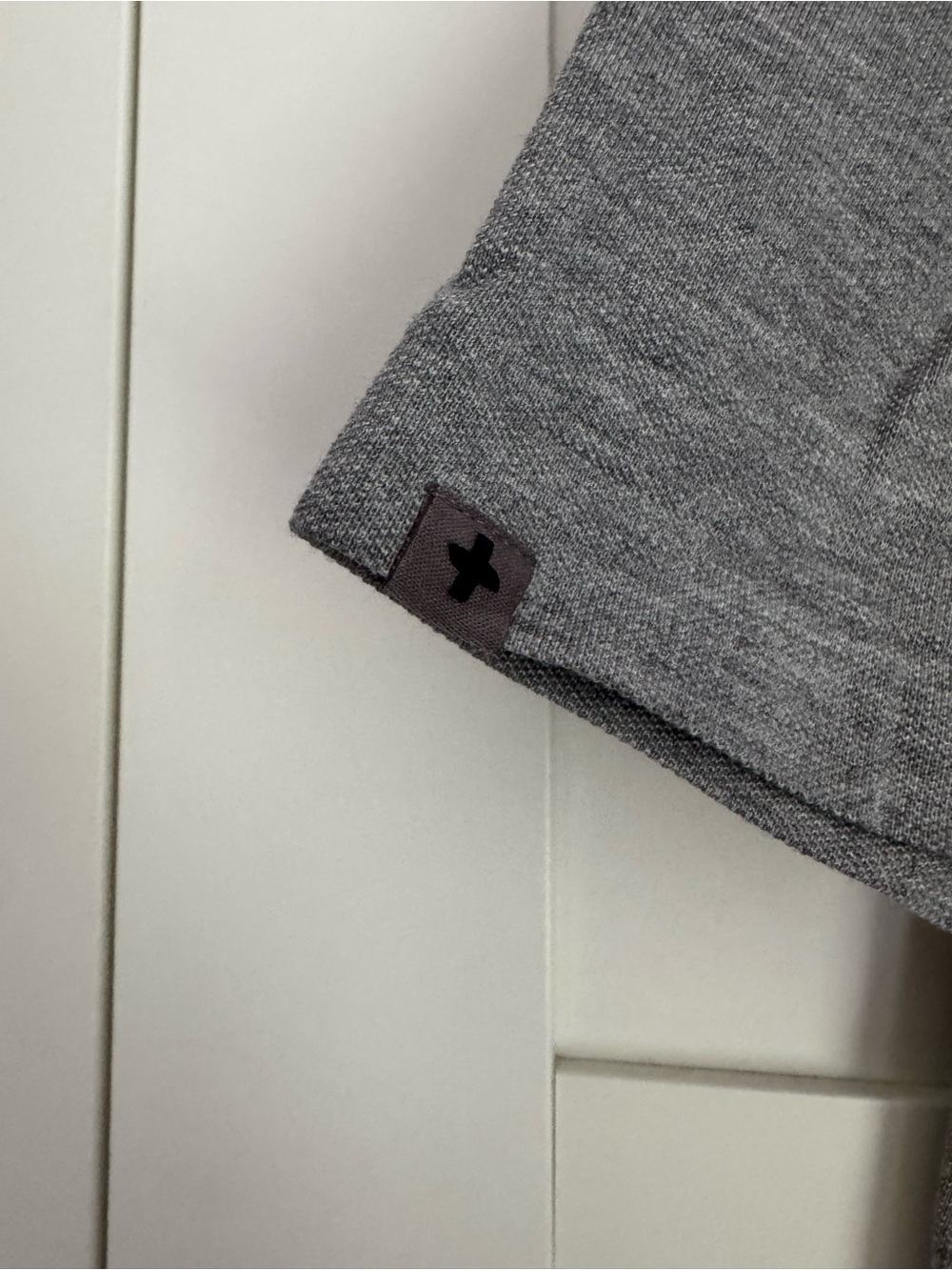 FIGS PRO Pique Short Sleeve Polo Heather Grey Women’s XS Pima Cotton Work Office - Picture 4 of 10